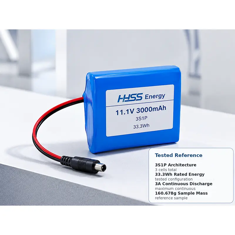 11.1V 3000mAh akku