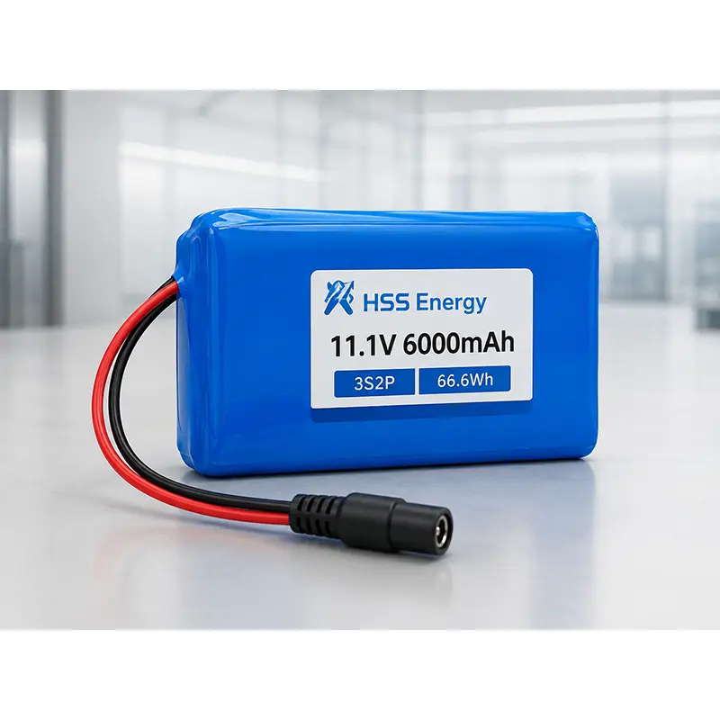 11.1V 6000mAh akku