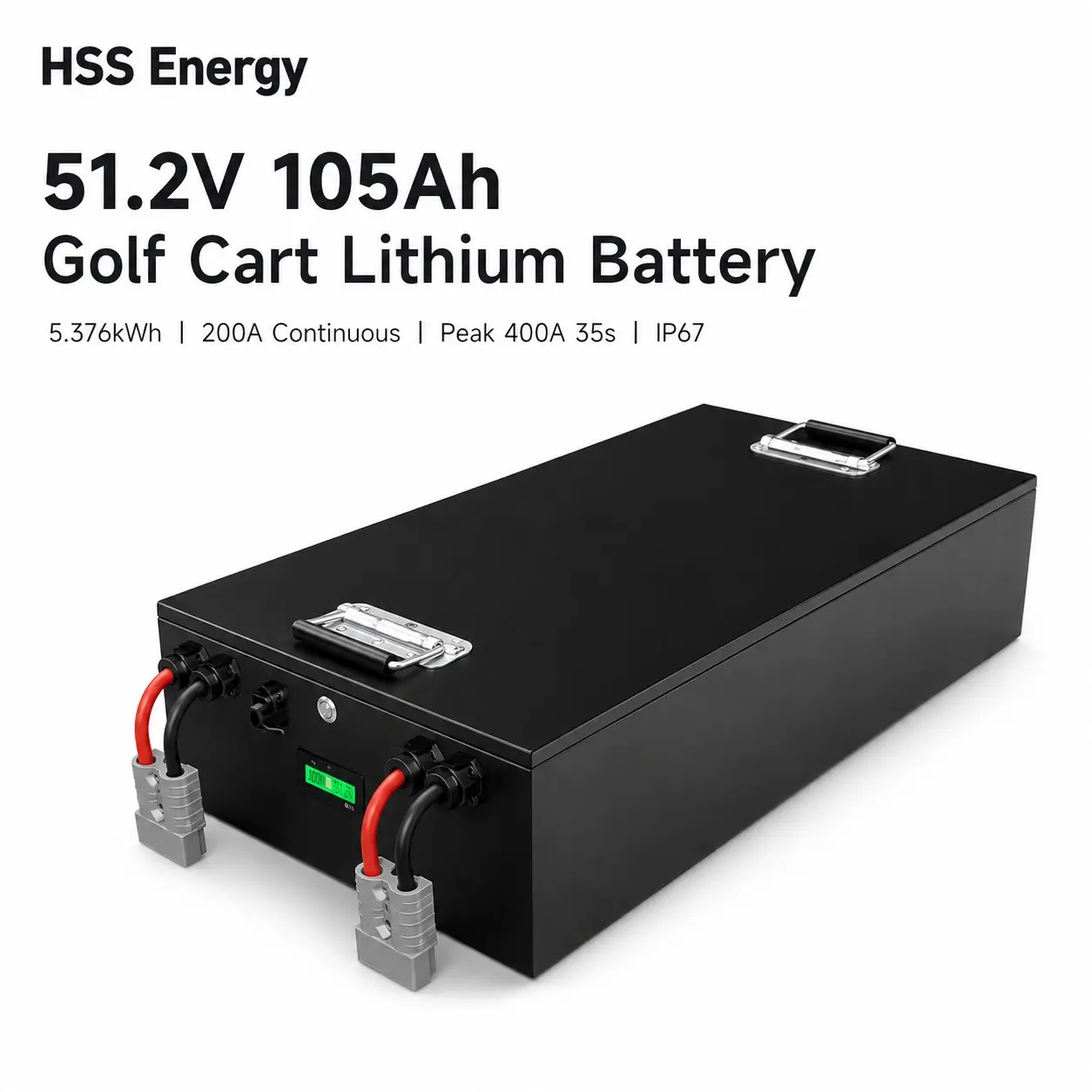 51.2v 105ah golfkärryn litiumakku