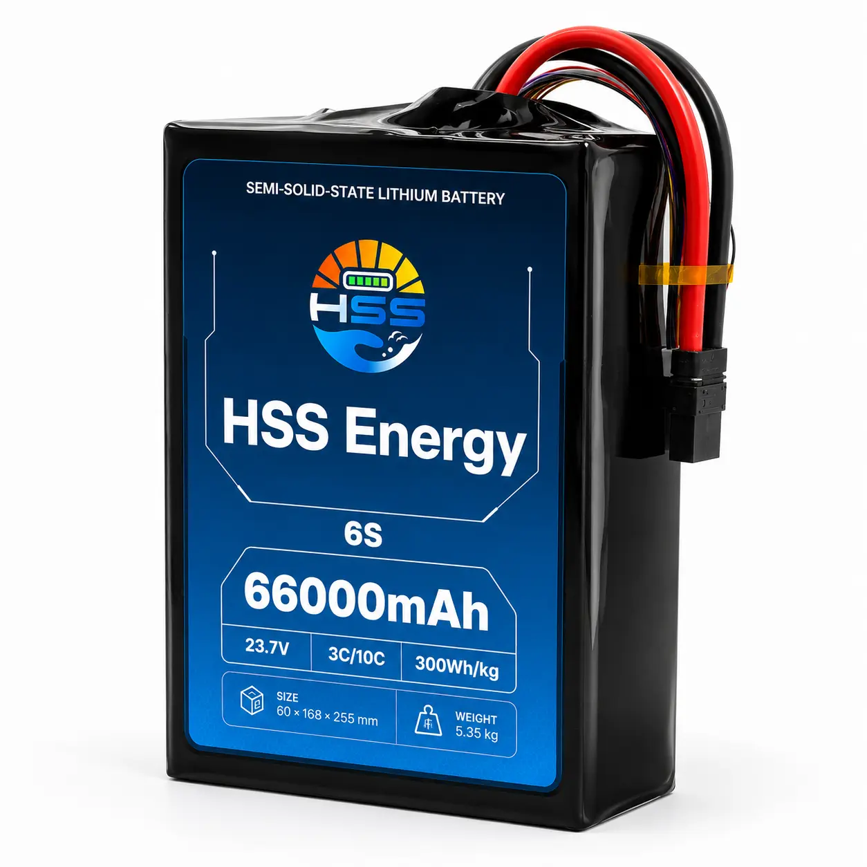 6S 66000mAh UAV-akku