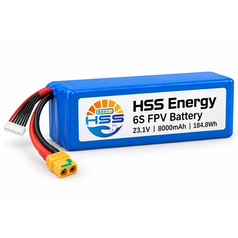 6S 8000mAh FPV-akku