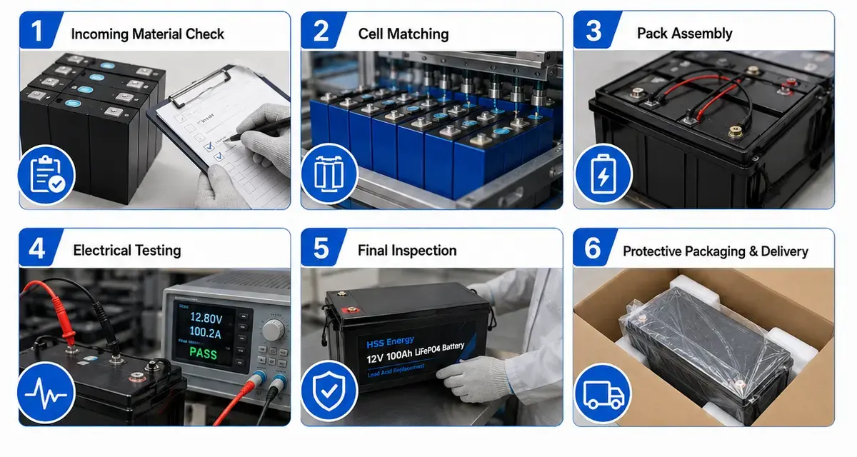 12V 100Ah LiFePO4 Battery